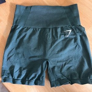 Vital Seamless 2.0 Shorts - Dark Green Marl